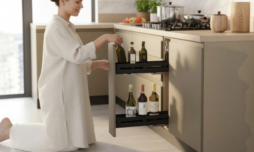Especiero extraíble para cocina Line X