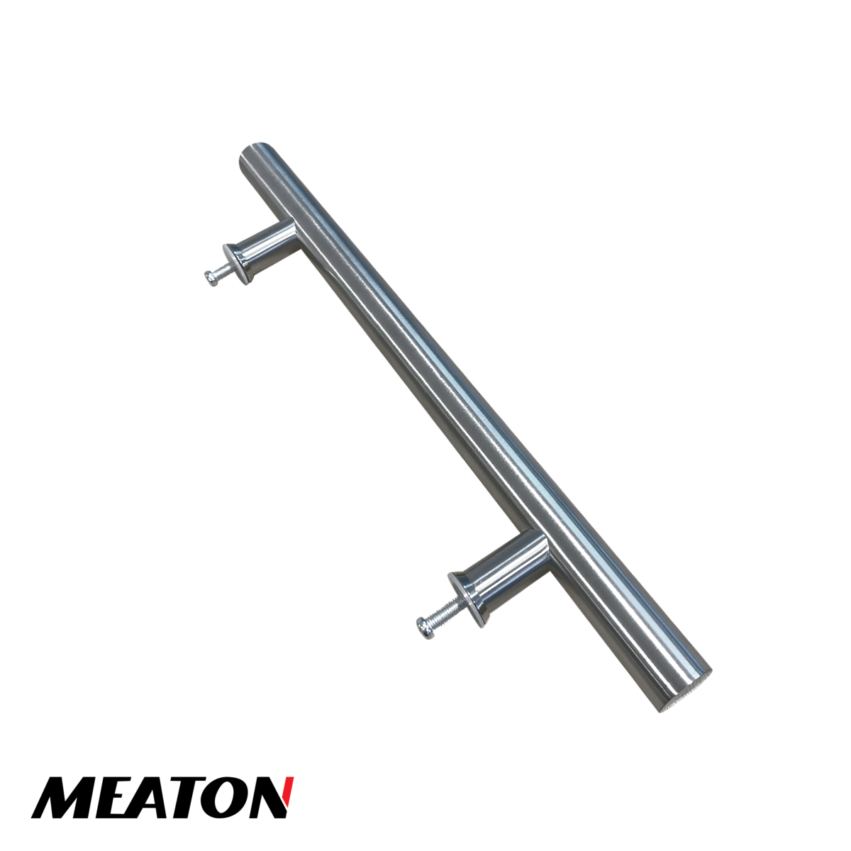 Manijón de acero inoxidable para puerta de madera 400 mm