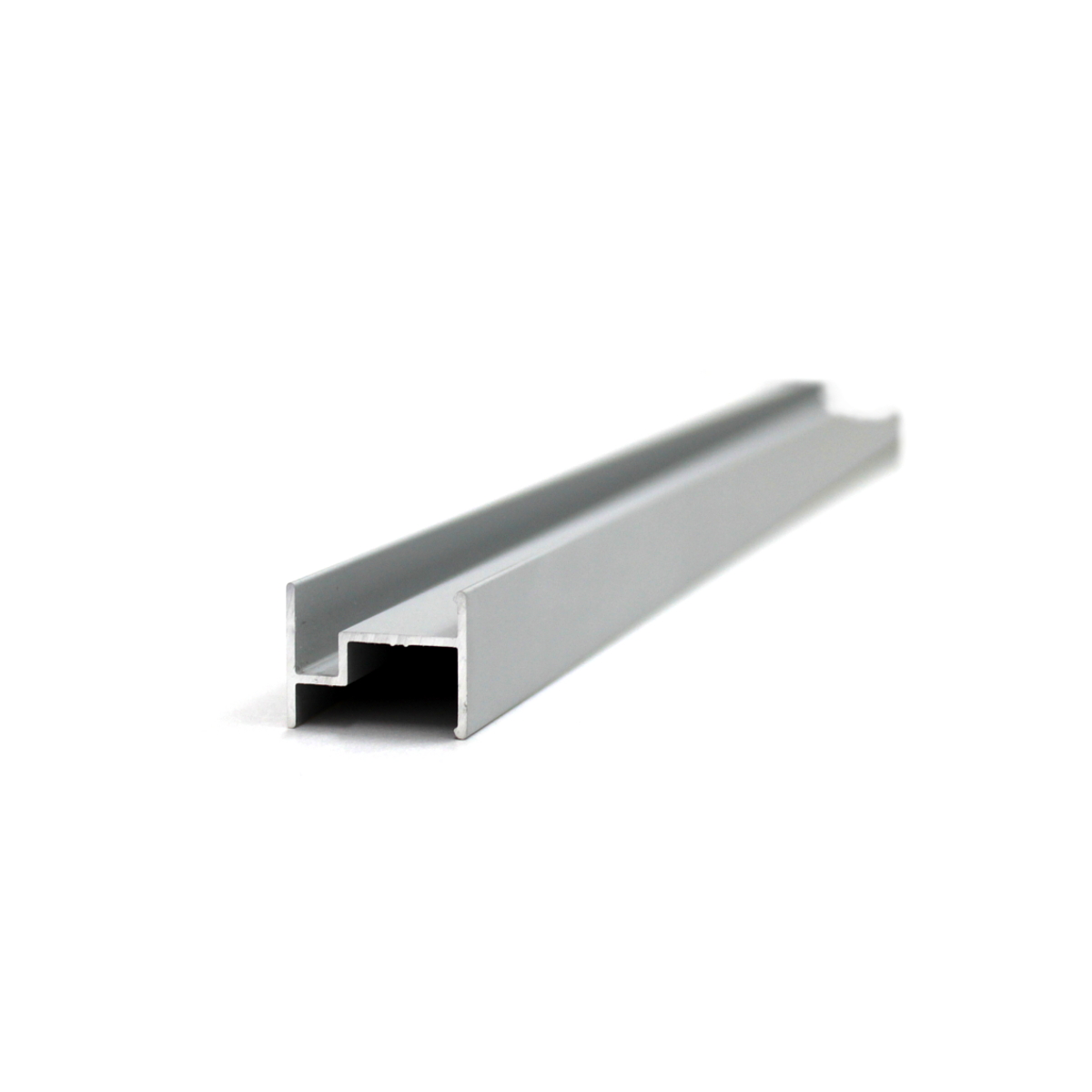 Perfil de aluminio para placa con vidrio de 4 mm - 2,6 m