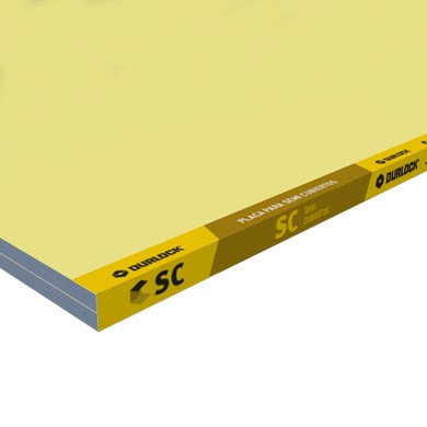 Placa Yeso Durlock 120X240X12.5 Semicubiertos