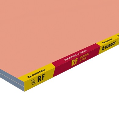 Placa Yeso Durlock 240X120X12.5 Resistente al fuego