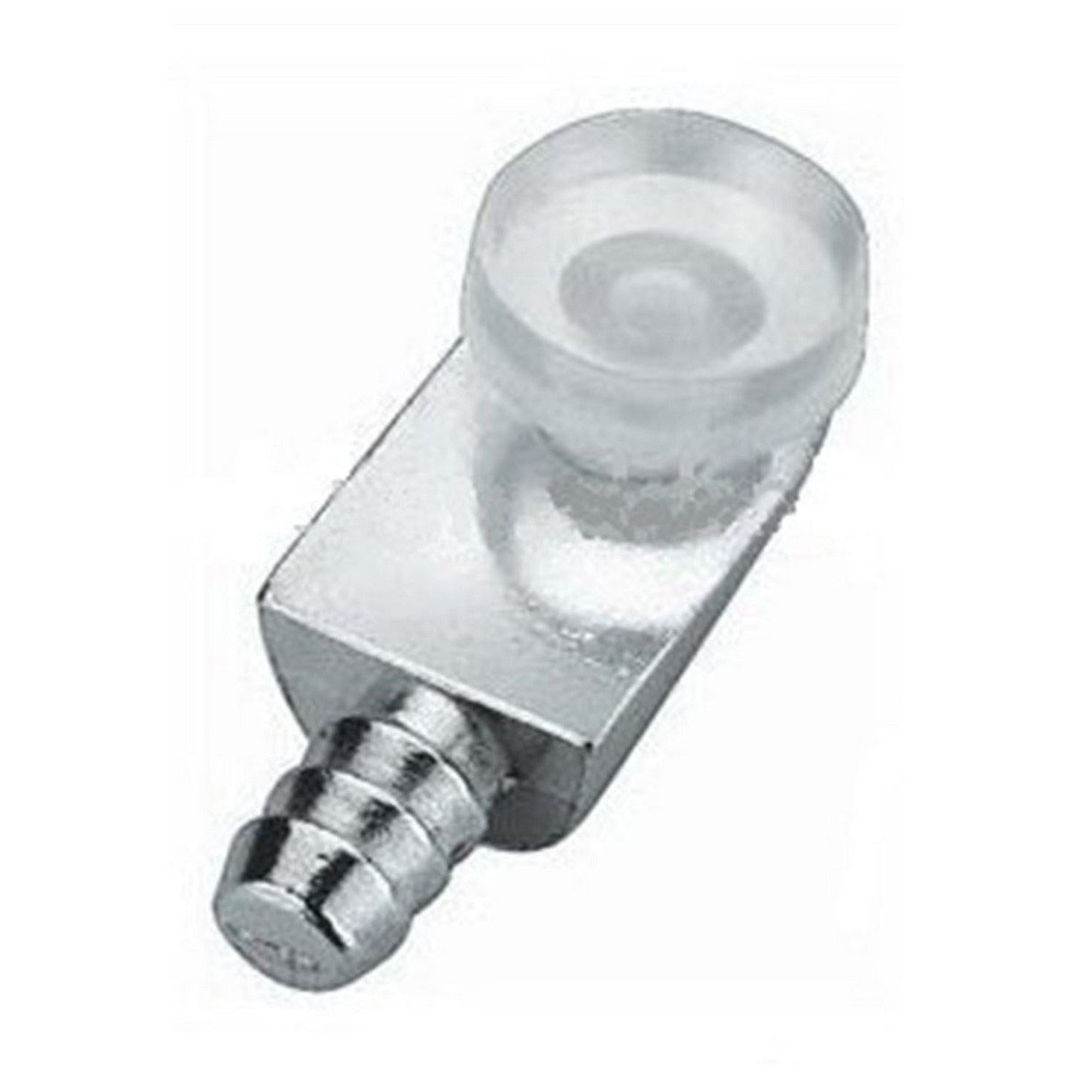 Soporte de estante con silicona