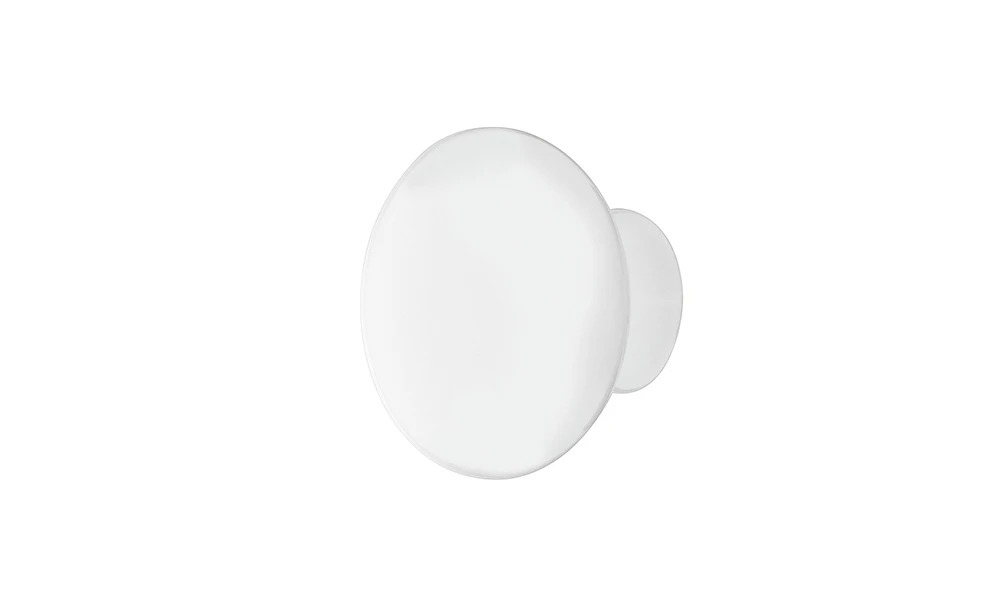 Tirador botón Hafele porcelana 32 x 25 mm