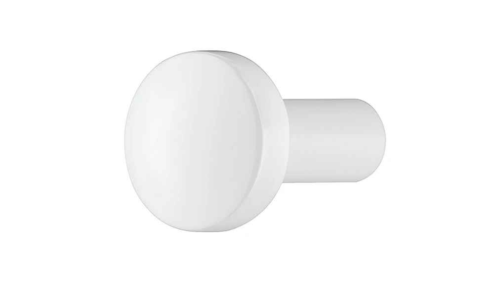 Tirador Hafele blanco mate 10 x 31 mm