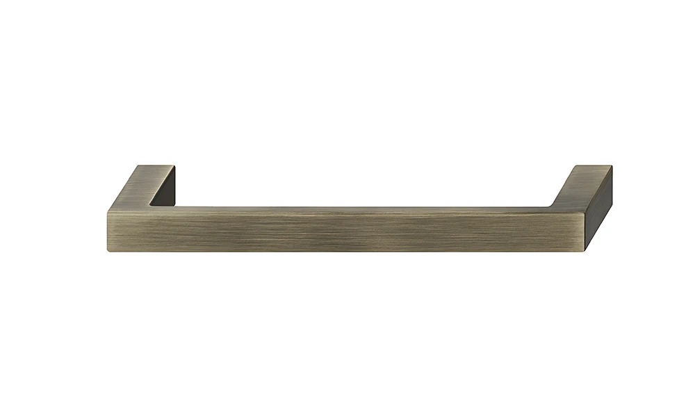 Tirador Hafele zinc latón viejo