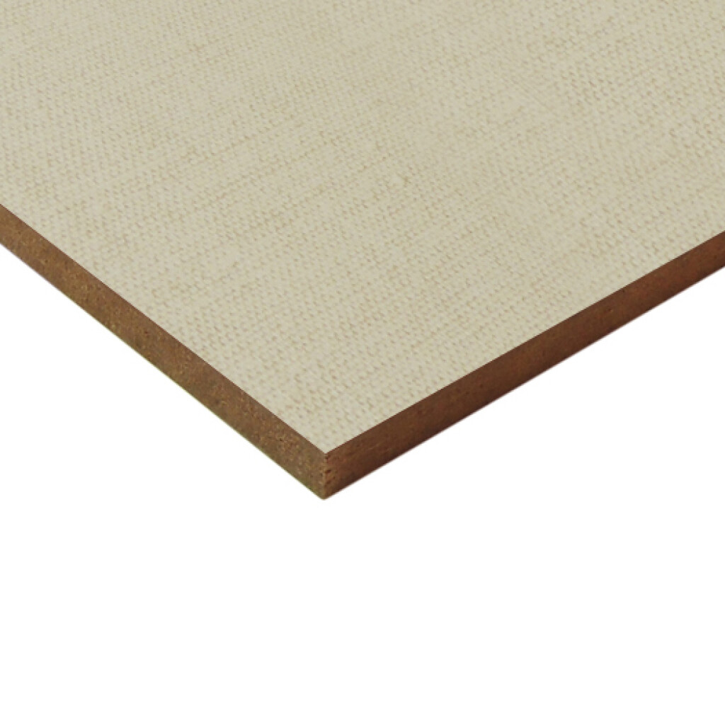 Madera MDF Melaminico Hilado Lino Chiaro - 18mm